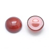 Natural Carnelian Cabochons G-E492-H-14-2