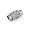 304 Stainless Steel Magnetic Clasps Hand Polished STAS-C127-18C-P-1