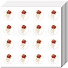 8 Sheets Plastic Waterproof Self-Adhesive Picture Stickers DIY-WH0428-080-1