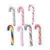 Christmas Candy Cane Handmade Polymer Clay Beads CLAY-P005-04-1