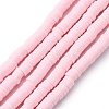 Handmade Polymer Clay Beads Strands CLAY-R089-8mm-Q033-1