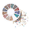 Pointed Back Glass Rhinestone Cabochons RGLA-YS0001-04A-4
