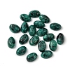 Synthetic Green Spot Jasper Cabochons G-A094-01A-34-1