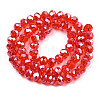 Electroplate Glass Beads Strands EGLA-A034-T2mm-A27-2