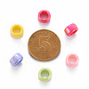 Opaque Acrylic European Beads TACR-S153-41I-3
