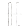 925 Sterling Silver Ear Stud Findings STER-I014-04S-1
