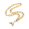 Iron Paperclip Chains/Cable Chains Necklaces NJEW-JN02703-03-1