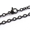 304 Stainless Steel Cable Chain Necklaces X-STAS-F016-21A-1