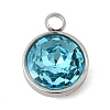 Birthstone Theme December 304 Stainless Steel Pendants STAS-G082-17P-12-1