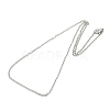 Unisex 304 Stainless Steel Cable Chain Necklaces X-STAS-O037-83P-2