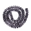 Crackle Transparent Glass Beads Strands GLAA-N074-02A-15-2