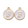 Golden Plated Alloy Charms ENAM-S118-01F-1