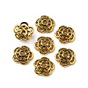 Tibetan Style Alloy Bead Caps FIND-WH0116-07B-AG-1