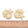 Brass Pendants KK-N263-120A-G-3