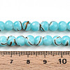 Baking Paint Glass Beads X1-DGLA-N010-6mm-03-4