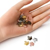 20Pcs 4 Colors Zinc Alloy Pendants FIND-YW0001-52-4