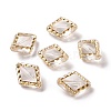 Transparent Acrylic Beads X-OACR-E015-32-1