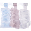 3 Rolls 3 Colors Wrinkle Polyester Ribbon OCOR-TA0002-98A-4