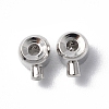 Brass Crimp Beads X-KK-P223-35P-2
