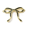 Brass Enamel Connector Charms KK-D098-01G-05-1