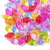 Transparent Acrylic Pendants X-TACR-T005-02-1