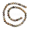Natural Red Corundum Beads Strands G-K405-A01-7.5-8mm-4