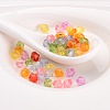 Dyed Mixed Faceted Bicone Transparent Acrylic Beads X-DBB5mm-3