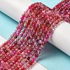 Natural Agate Beads Strands X-G-G079-A01-01-2