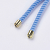 Nylon Twisted Cord Bracelet Making MAK-F018-03G-RS-4