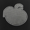 Apple ABC Plastic Pegboards used for 5x5mm DIY Fuse Beads X-DIY-Q009-50-2
