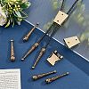 3Pcs Iron Bolo Tie Slide Clasps FIND-ANB0003-18AB-5