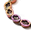 Electroplated Synthetic Non-magnetic Hematite Beads Strands G-L613-Z01-01I-3