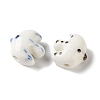 Cute Polka Dot Bird Shaped Porcelain Beads PR-CBA3F2D-01-2