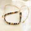 Vintage Ethnic Style Adjustable Glass Tila Beaded Handmade Slider Bracelets for Women ZN9527-12-1