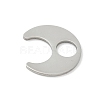 304 Stainless Steel Pendants STAS-Q354-03P-2