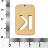 304 Stainless Steel Pendants STAS-D200-01K-G-3