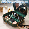 Acrylic Square Loose Diamond Box with Visible Window CON-WH0088-76A-02-6