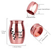 CREATCABIN 1Pc Alloy Cremation Urn AJEW-CN0001-69A-2