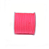20M Polyester Braided Cord for Jewelry Making OCOR-G015-04A-07-2