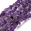Natural Amethyst Beads Strands X-G-G0003-B44-1