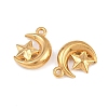 201 Stainless Steel Pendants STAS-D210-03B-G-2