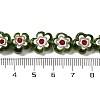 Handmade Millefiori Lampwork Beads Strands LAMP-G164-03K-4