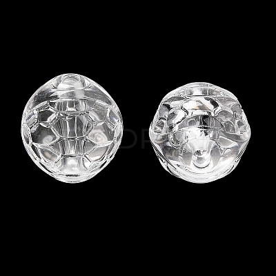 Transparent Acrylic Beads OACR-G037-01E-1
