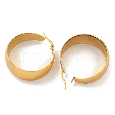202 Stainless Steel Hoop Earring EJEW-H003-09G-02-1