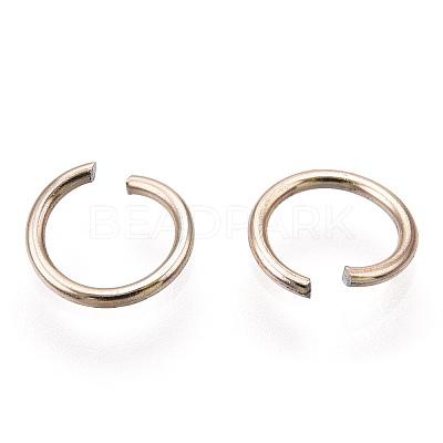 Aluminum Wire Open Jump Rings ALUM-R005-0.8x6-26-1