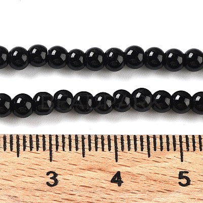 Baking Paint Glass Pearl Bead Strands HY-Q003-3mm-80-1