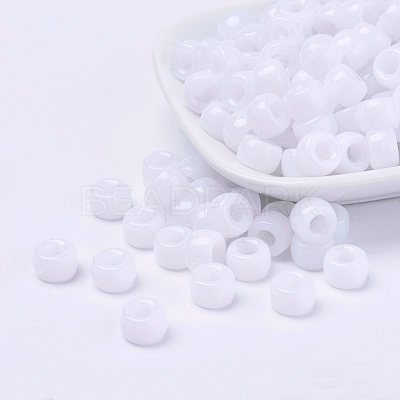 Valentine's Day Opaque Acrylic European Beads PL338-M4-1