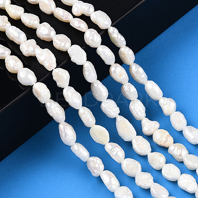 Natural Cultured Freshwater Pearl Beads Strands X-PEAR-N014-05K-1