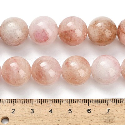 Natural Pink Morganite Beads Strands G-H335-B01-16mm-1