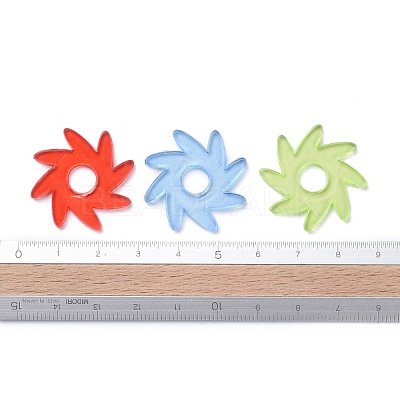 Transparent Acrylic Beads PL878Y-1